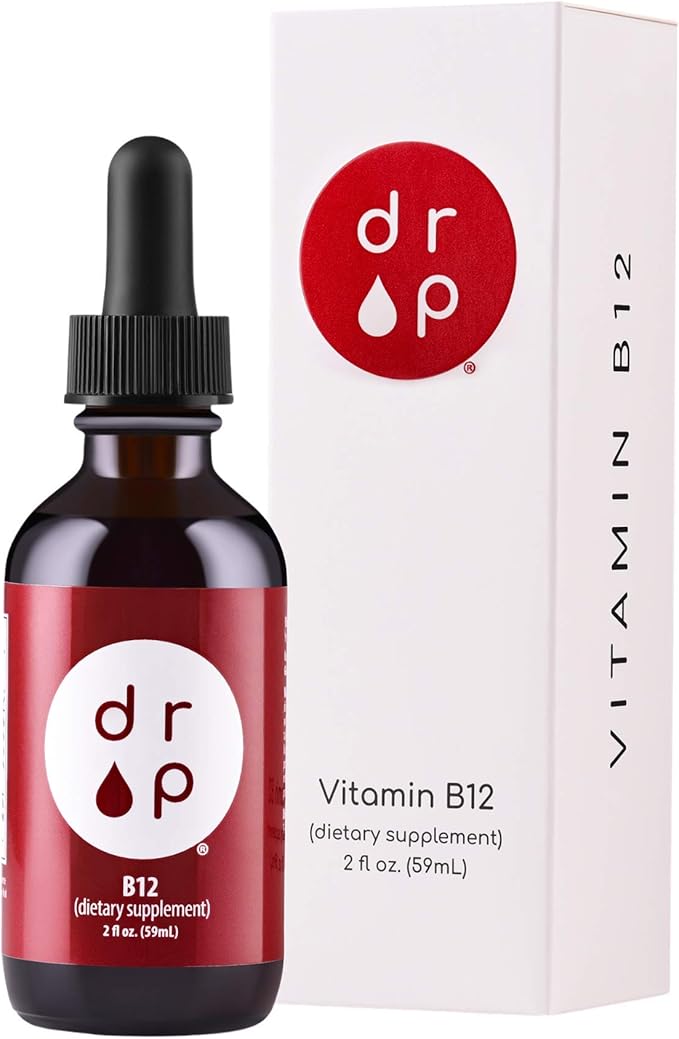 Drop Supplements Organic Trace Mineral Drops, Elderberry Drops and Vitamin B12 Drops Bundle