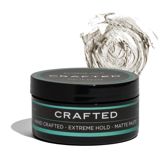 THESALONGUY CRAFTED Extreme Matte Paste | Firm Hold/Low Shine | Add Volume, Texture, & Definition for all Hair Types | 4oz Made