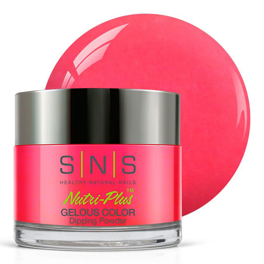 Sns Nail Dip Powder, Gelous Color Dipping Powder - Elon (Pink, Orange/Coral, Berry, Cream) - Long-Lasting Dip Nail Color Lasts 1