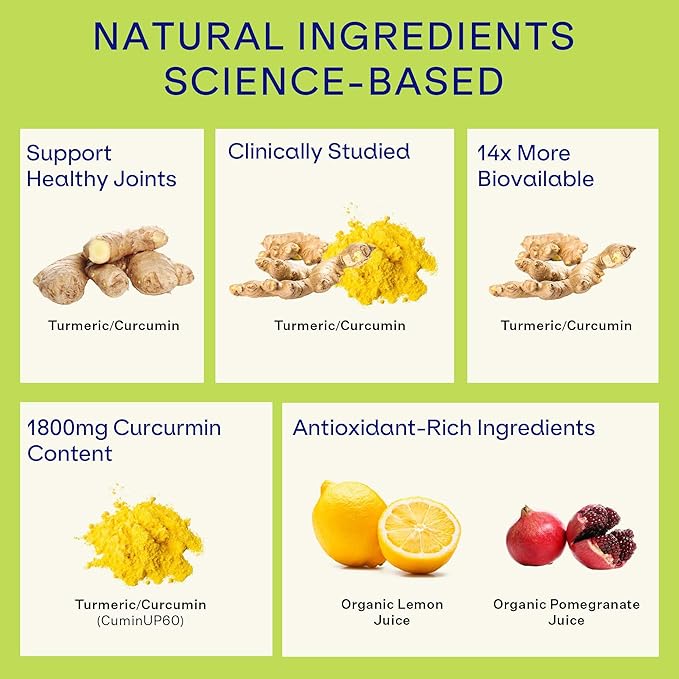 Turmeric Citrus Medley - Turmeric Powder Packets for Water, Turmeric Curcumin Supplement, No Sugar Drink Mix for Natural Recovery Support - Citrus Flavor, Powder Pods (14 Pack)