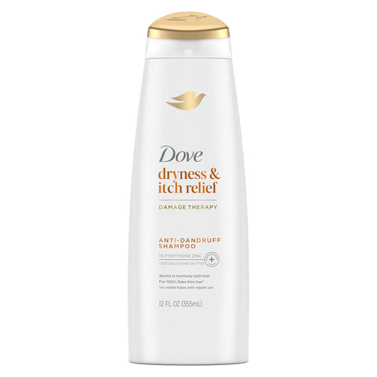 Dove Dermacare Scalp Anti Dandruff Shampoo Dryness And Itch Relief Pack Of 6 For Dry And Itchy Scalp Dry Scalp Treatment With Py