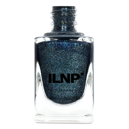 Ilnp By Nightfall - Asphalt Blue Ultra Metallic Nail Polish