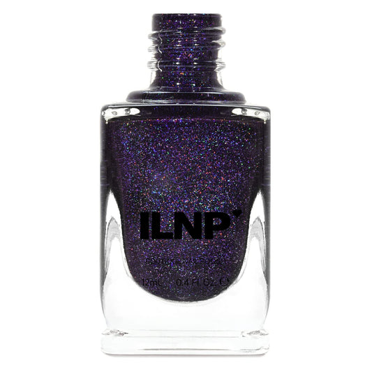 Ilnp Lulu - Deep Grape Holographic Nail Polish