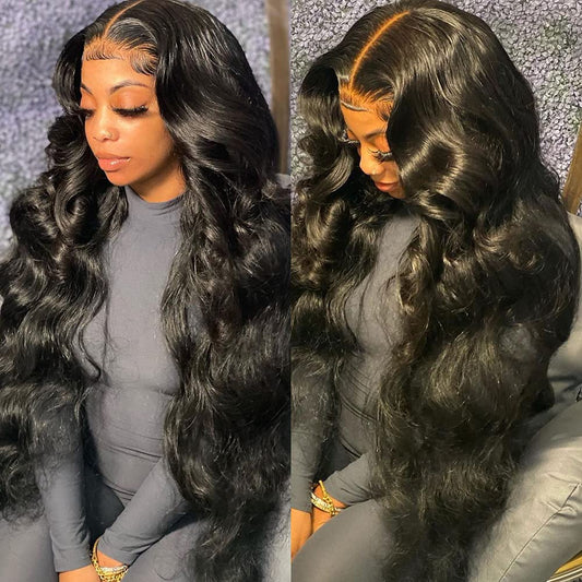 Yisea Body Wave Bundles Human Hair 3 Bundles (26 28 30 Inches) 12A Brazilian Virgin Human Hair Body Wave Bundles Natural Color 1