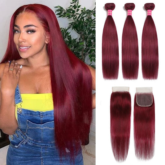 Ornate Hair Brown Bundles Human Hair Brazilian Hair Bundles 100% Unprocessed Virgin Hair Weave Bundles 9A Grade Hair Extensions
