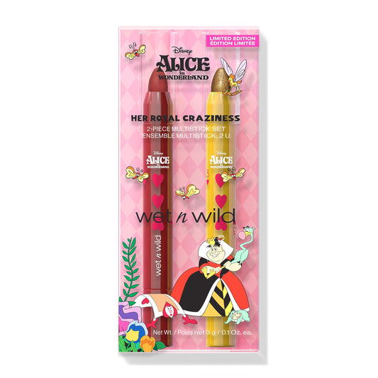 Wet N Wild Her Royal Craziness 2-Piece Multistick Set Alice In Wonderland Collection
