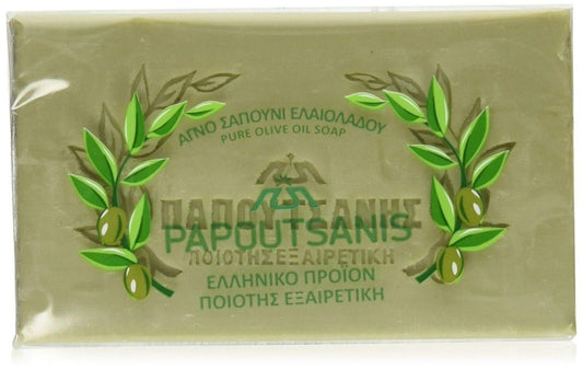 Olive Oil Soap Papoutsanis (12Pcsx125G)