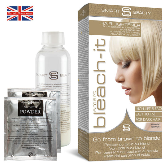 Smart Beauty Blonde Bleach-It, The Ultimate Lightener For Dark Hair, Perfect For Highlighting And Vibrant Pastel Colour, Hair Bl