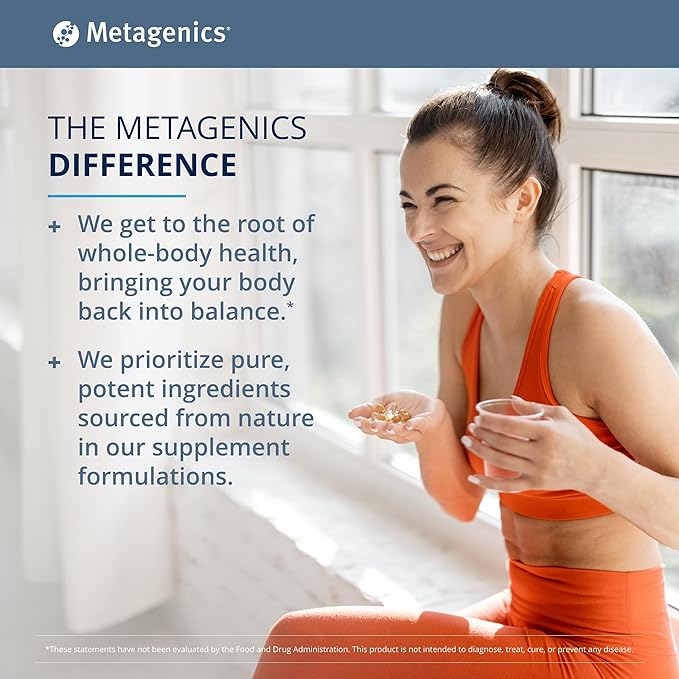 Metagenics MyoCalm Plus - with Passionflower, Valerian Root, Magnesium & Calcium - Non-GMO, Gluten-Free & Vegetarian - 20 Servings - 60 Tablets